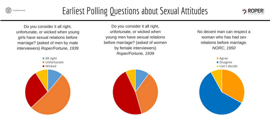 Going All The Way Public Opinion And Premarital Sex Roper Center For