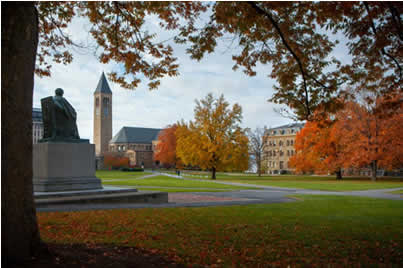 Cornell campus view