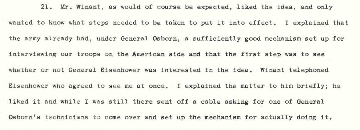 meeting eisenhower