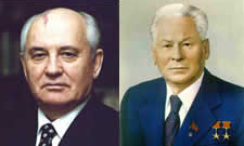 Gorbachev          Yeltsin
