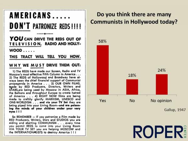 Communists in Hollywood?