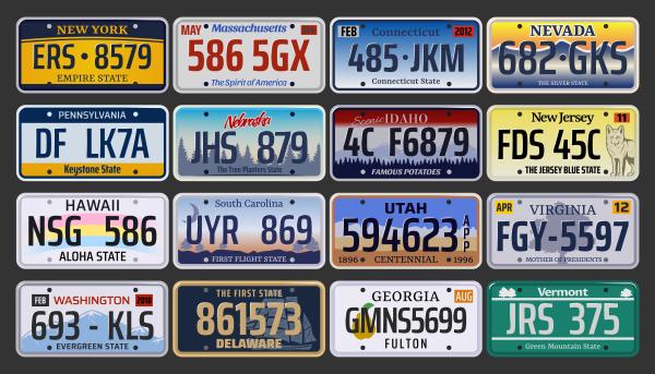 State License Plates