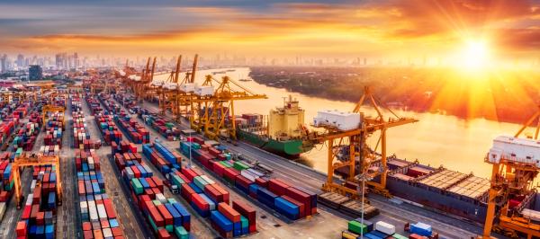 Container Cargo shipyard