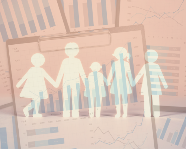 Image of families and data