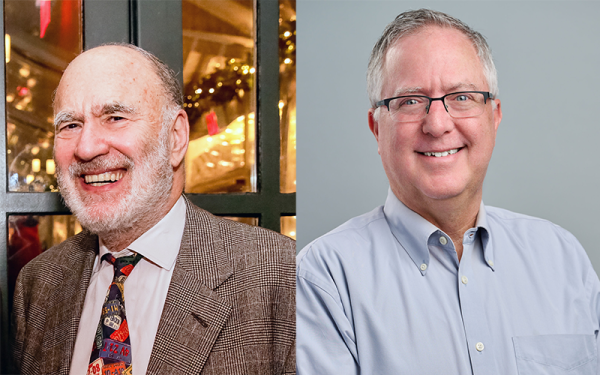 Headshots of Joe Lenski and Murray Edelman