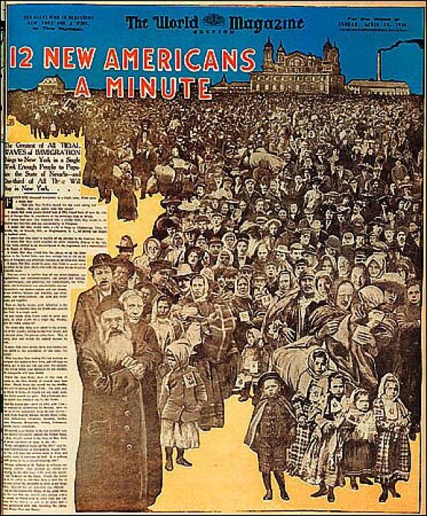 1906 World Magazine Cover