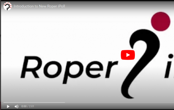 Intro to new Roper iPoll