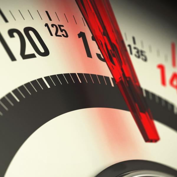dial of a scale