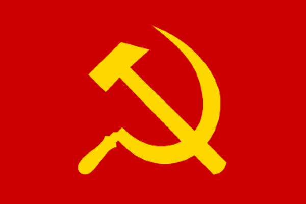 hammer and sickle flag
