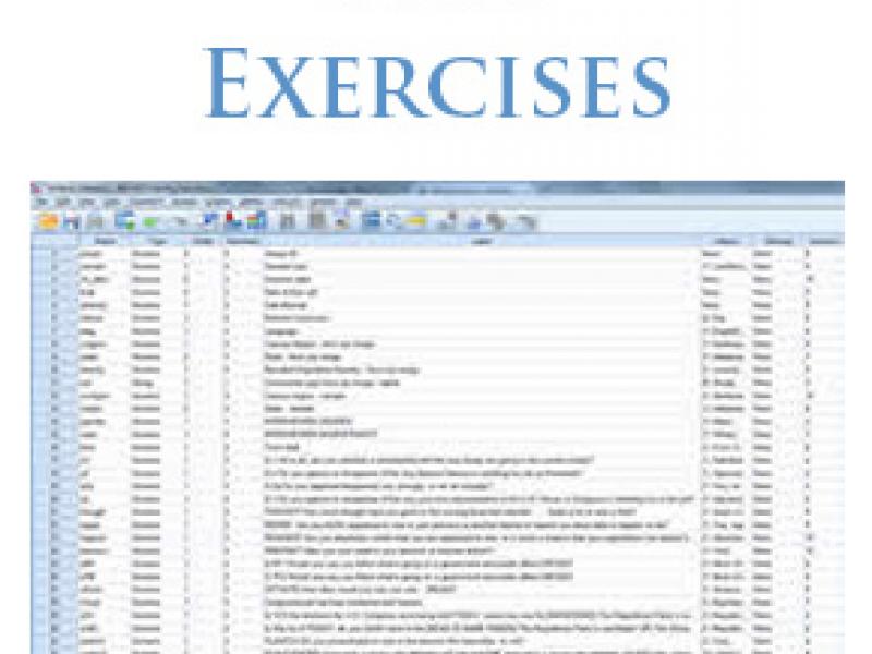 SPSS Exercises