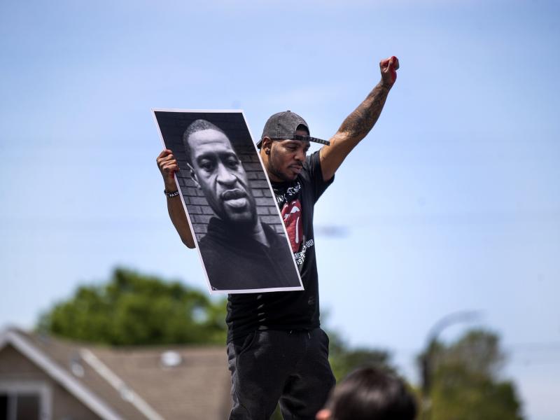 Minneapolis Police Death Protester