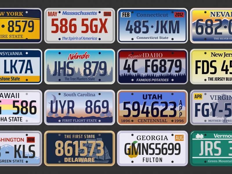 State License Plates