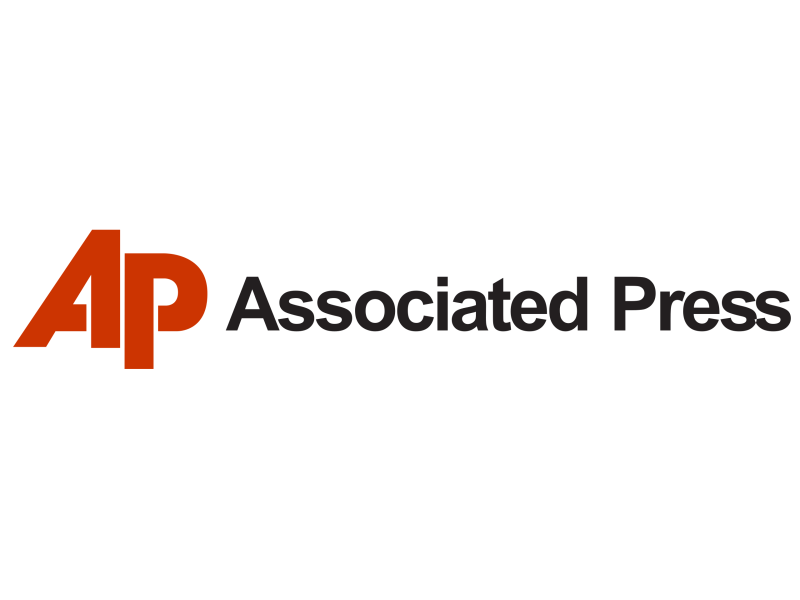 Associated Press logo and web link
