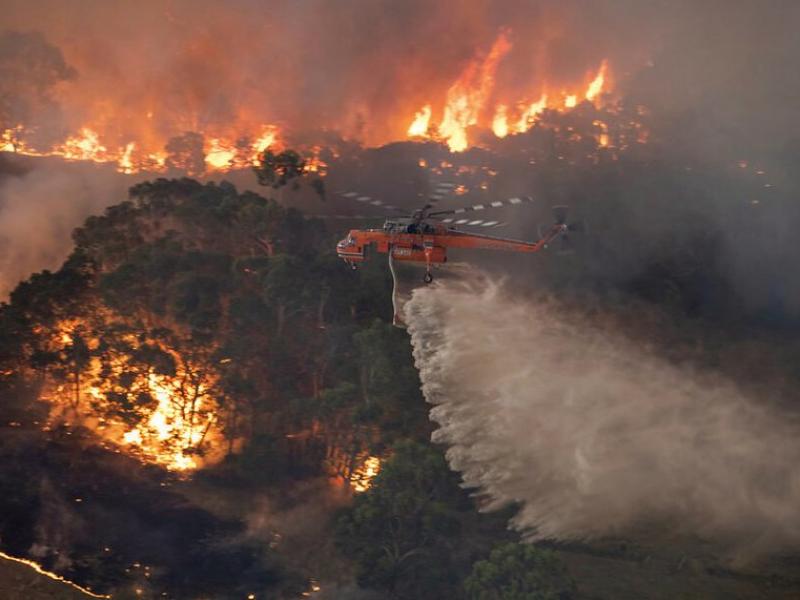 Wildfire in Australia