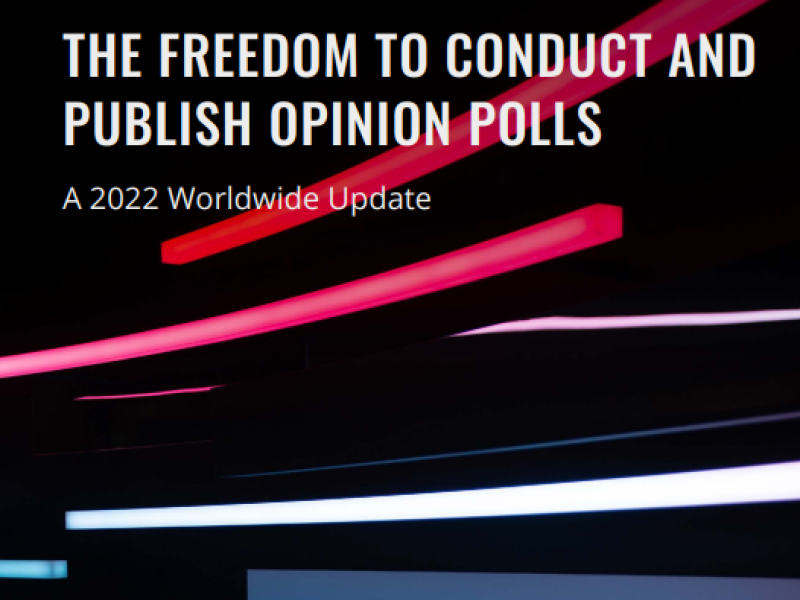freedom to conduct and publish public opinion polls