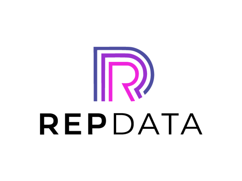 Rep Data logo and web link