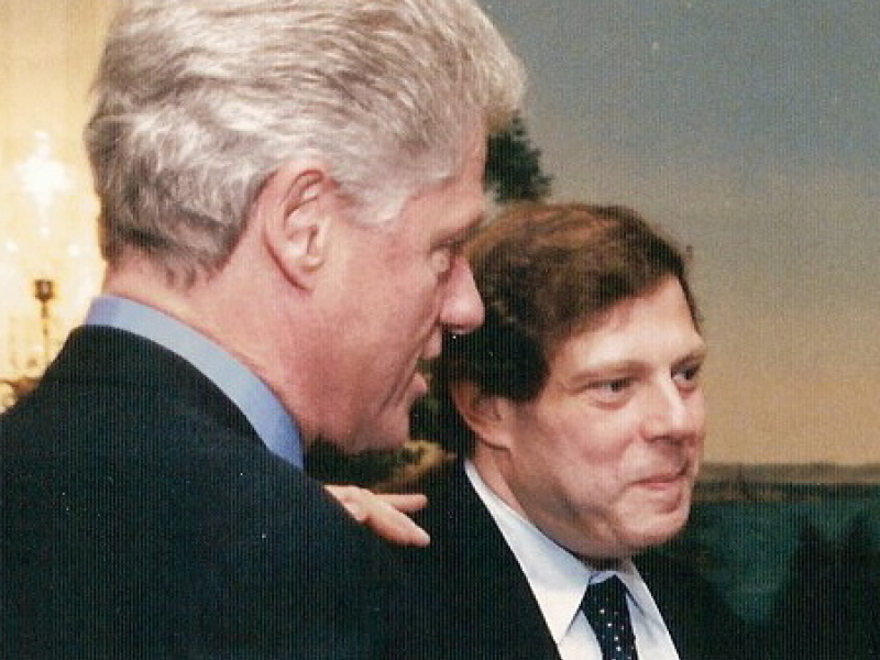 President Clinton and Mark Penn