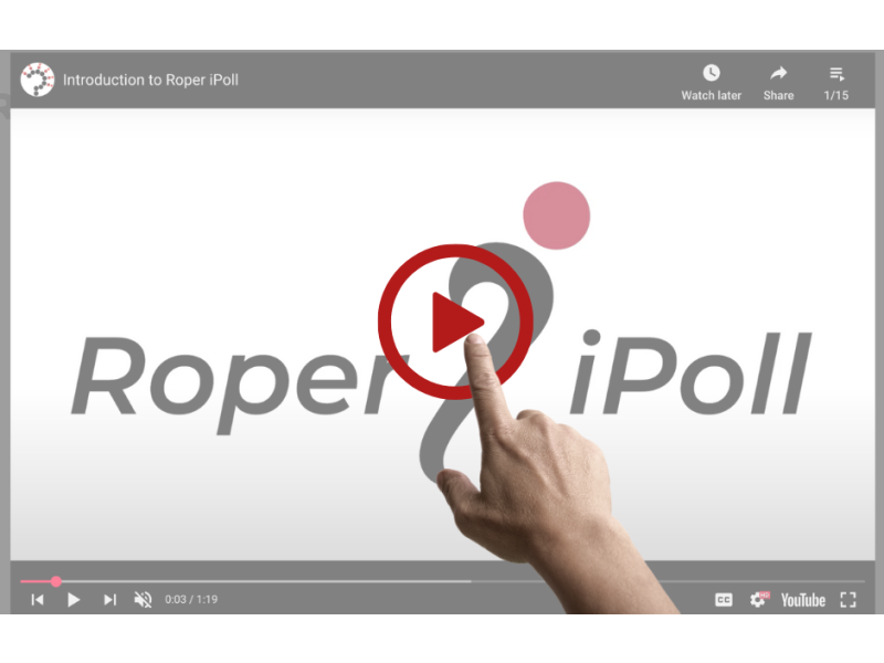 Image of user clicking a video 