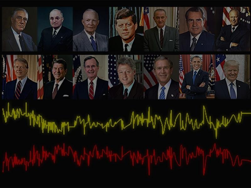 Presidential Approval - side by side images of major party candidates