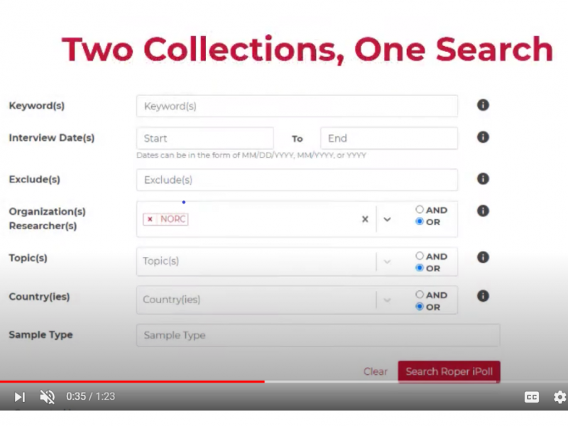 Two Collections, but One Search Interface