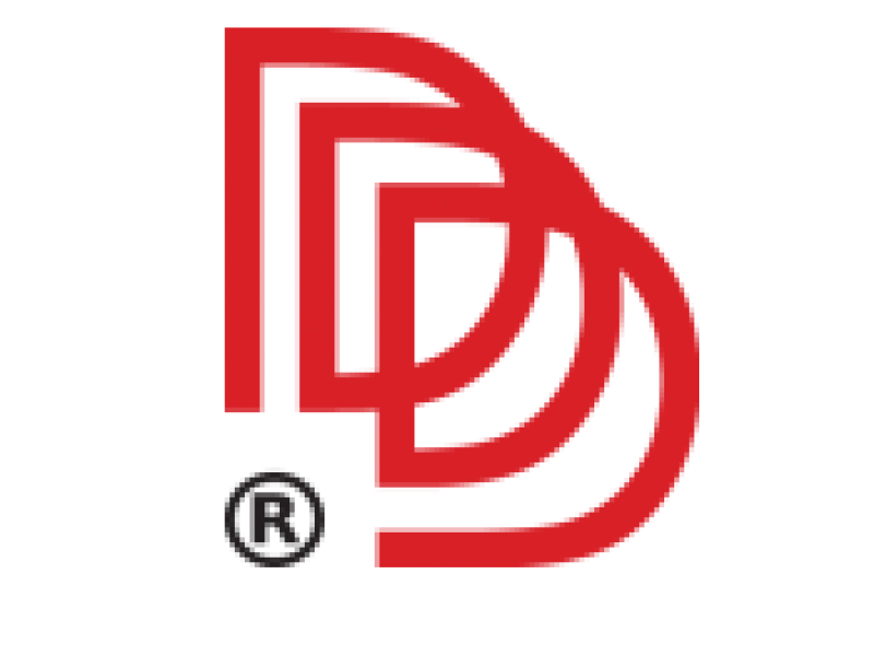 D3 Systems logo, three overlapping upper case Ds
