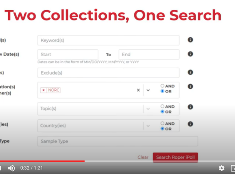 Accessing the RDM Collection Video