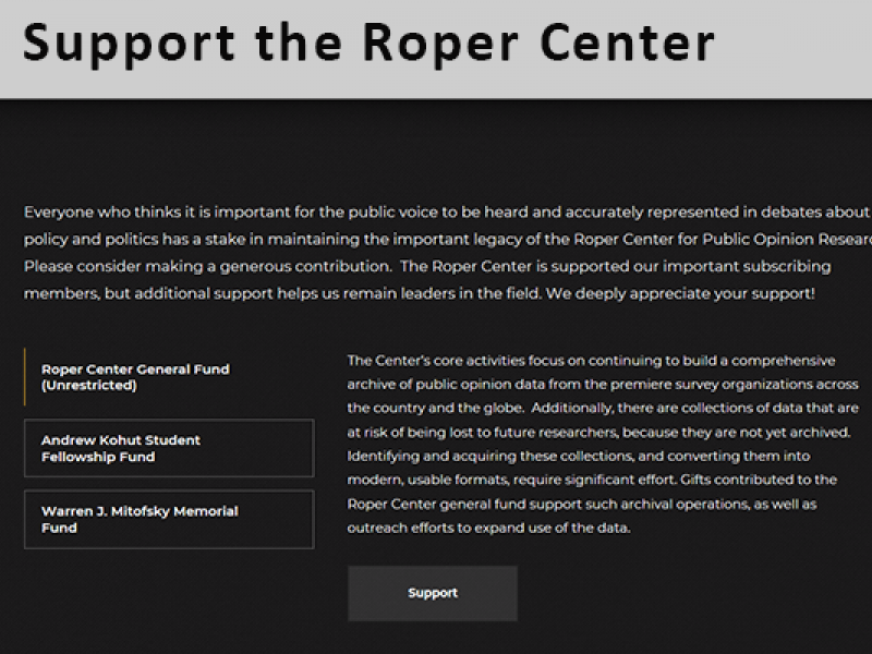 Support the Center