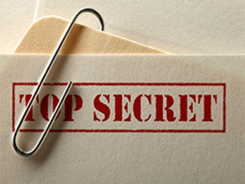 Top secret file