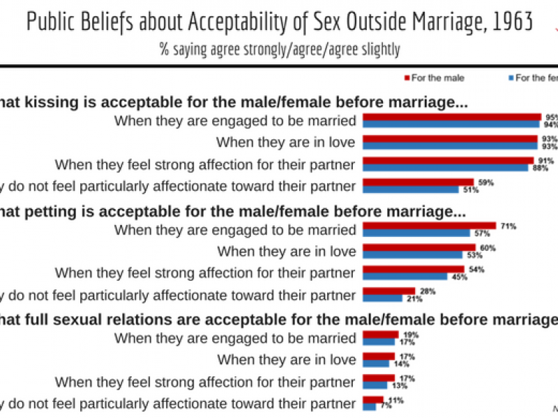 Going All The Way Public Opinion And Premarital Sex Roper Center For 2632