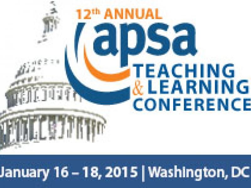 APSA Teaching and Learning Conference 2015