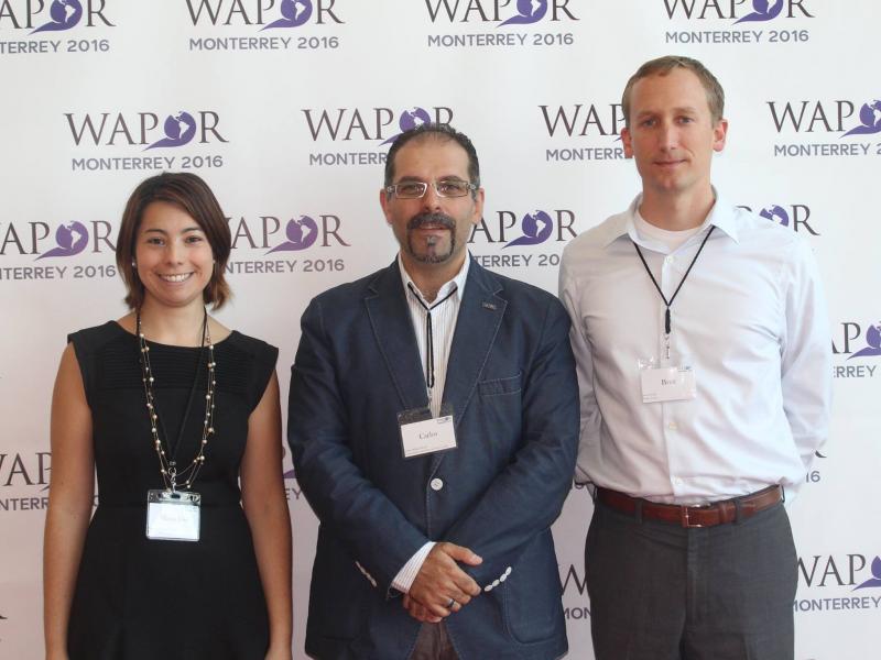 Roper representatives at WAPOR Latin American conference