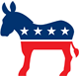 democrat logo - donkey